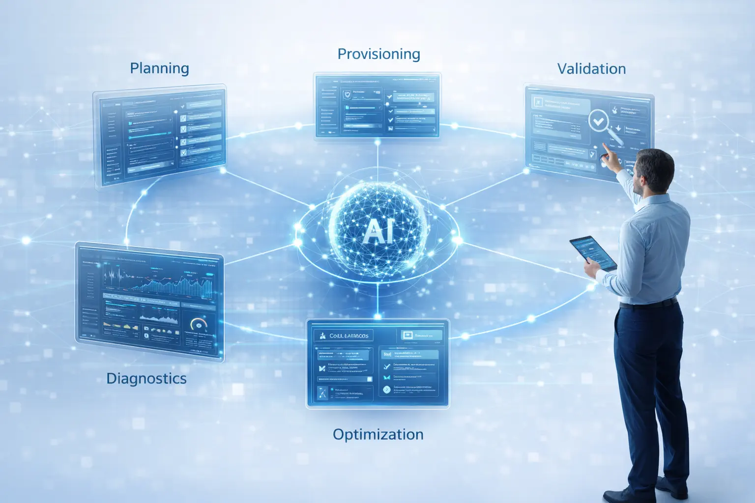 Инженер NOC с ИИ